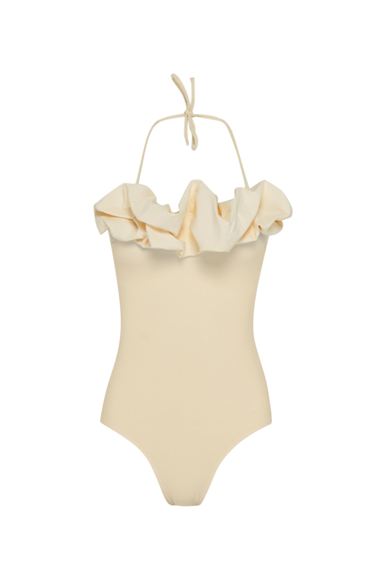 Maillot de Bain 1 pièce Blanc Crème AURORA