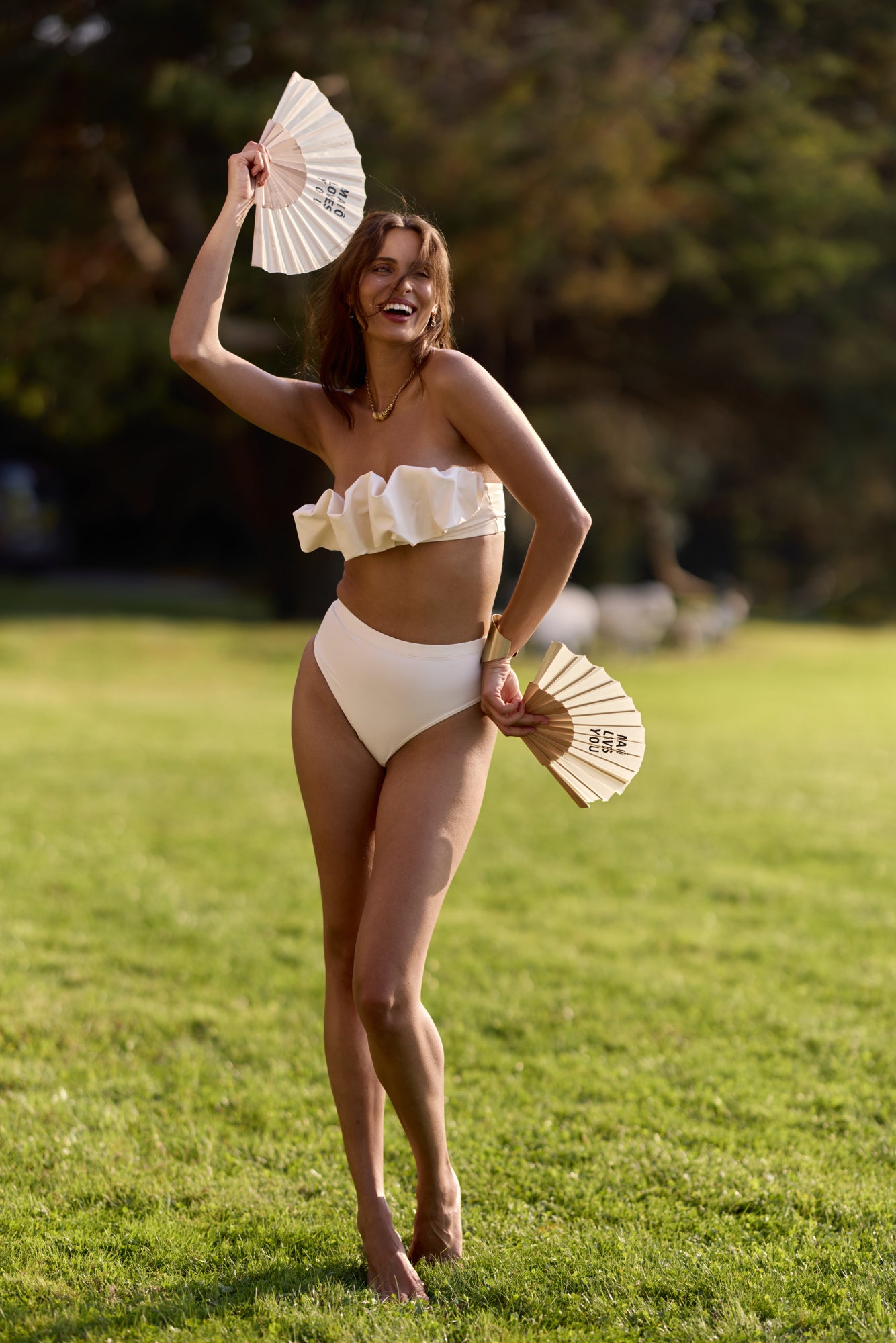 Aurora 2-piece swimsuit White Cream