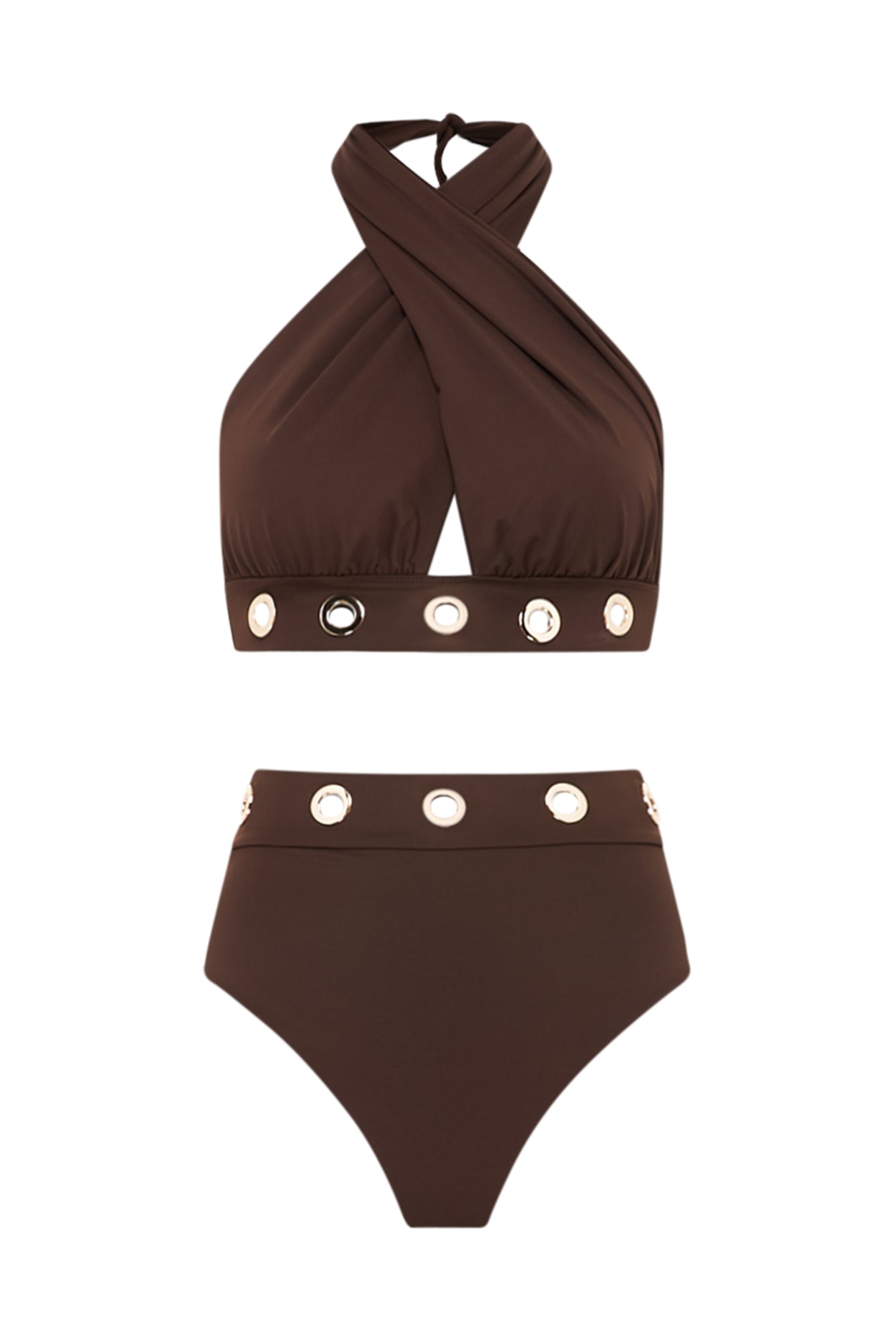 2-piece swimsuit Marron Chocolat Déesse