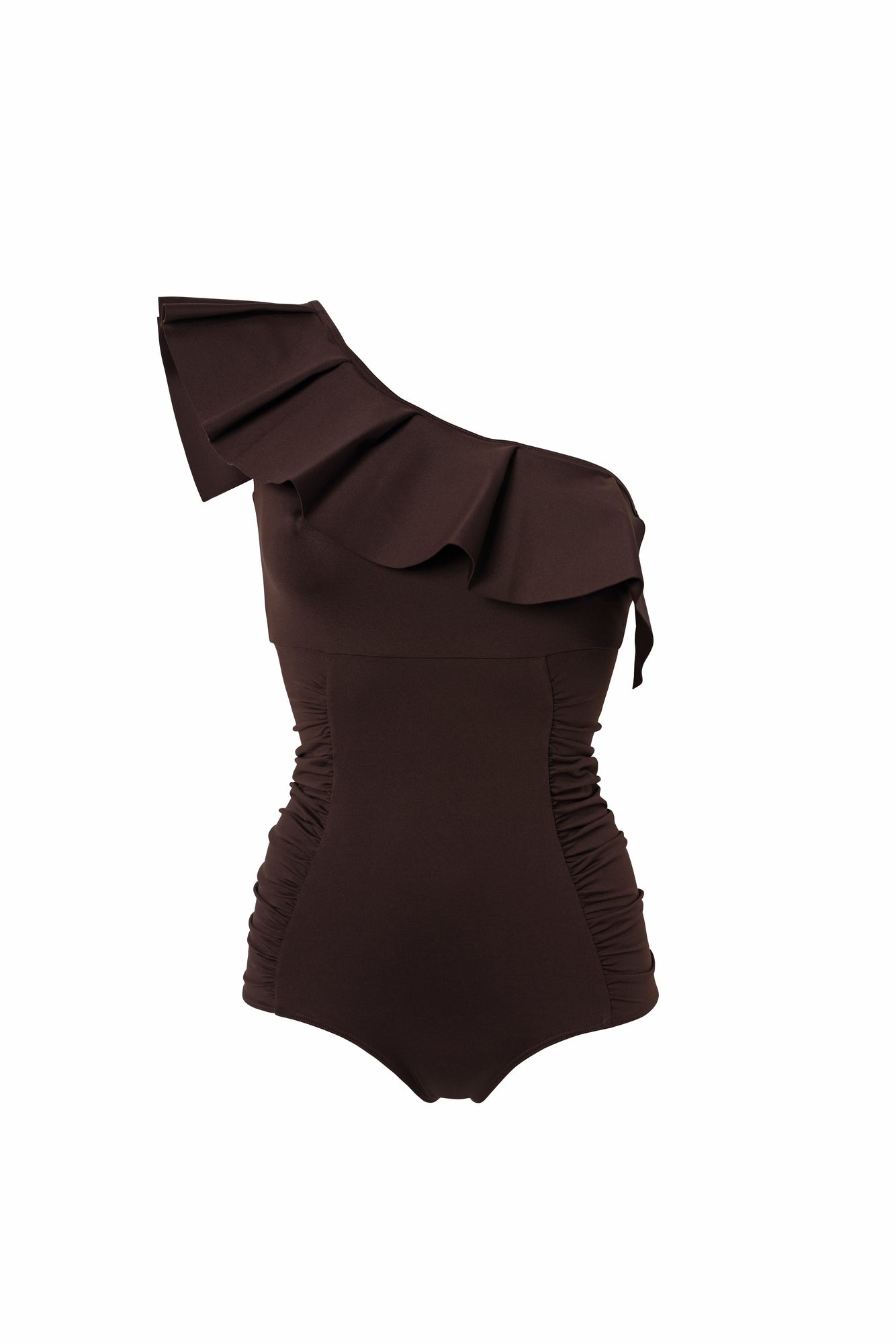 Maillot de bain 1 pièce Marron Chocolat Orsay
