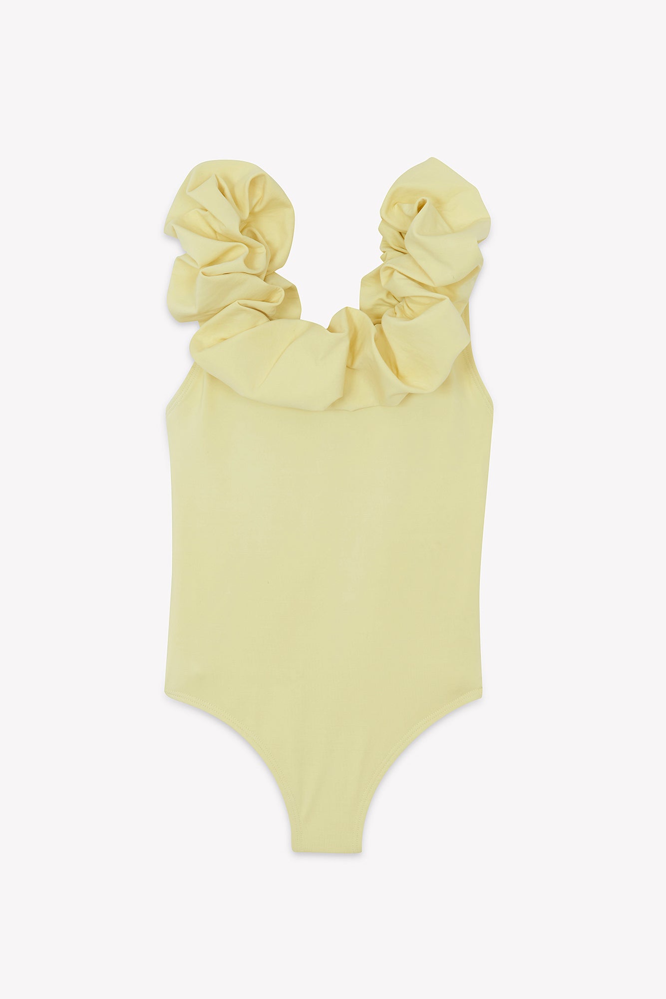 Maillot de bain 1 pièce Enfant Jaune Pastel Palazzo - Edition exclusive Tartine & Chocolat x MAIÔ Paris