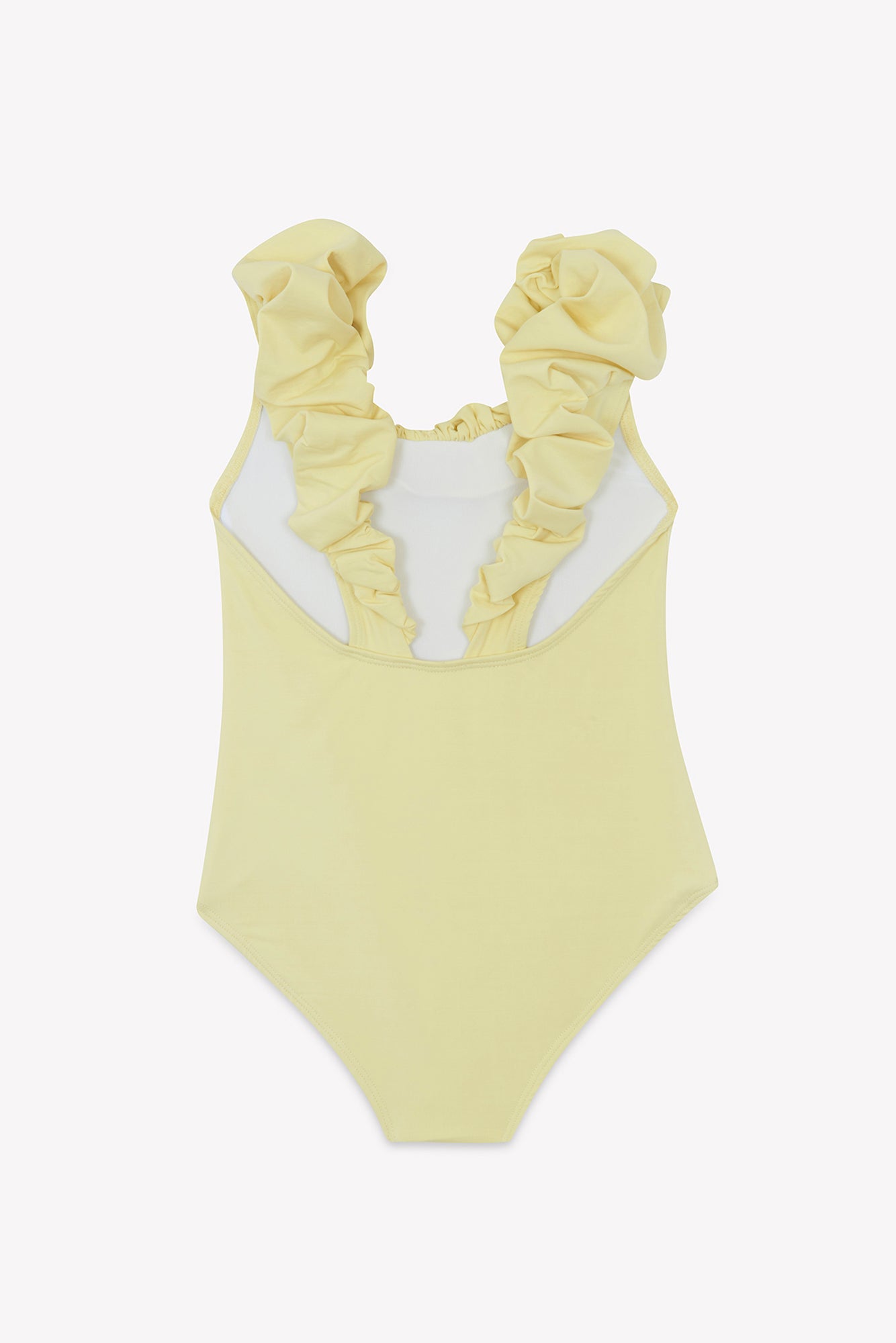 Maillot de bain 1 pièce Enfant Jaune Pastel Palazzo - Edition exclusive Tartine & Chocolat x MAIÔ Paris
