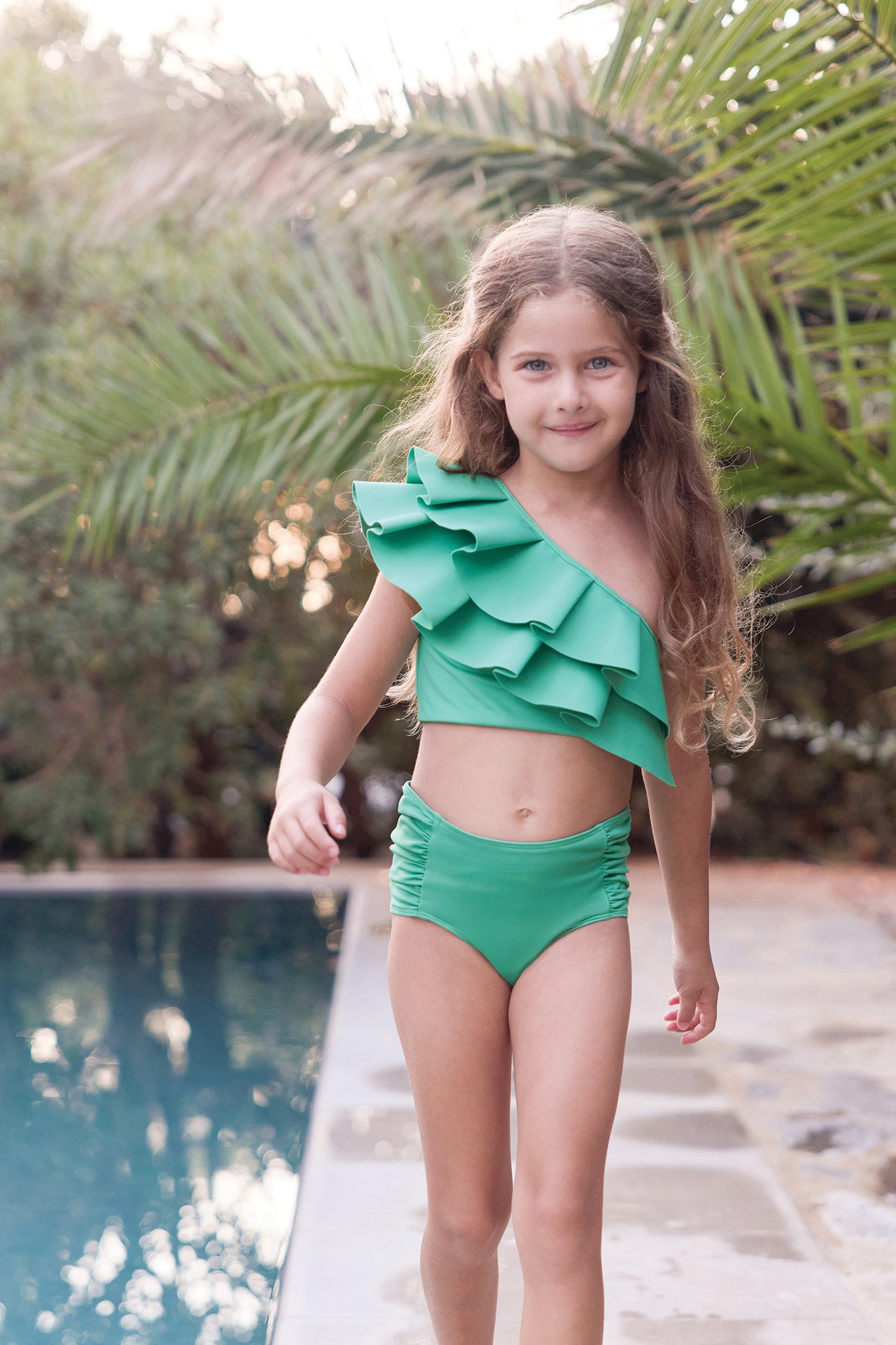 Maillot de bain 2 pièces Enfant Vert Pastel Orsay - Edition exclusive Tartine & Chocolat x MAIÔ Paris