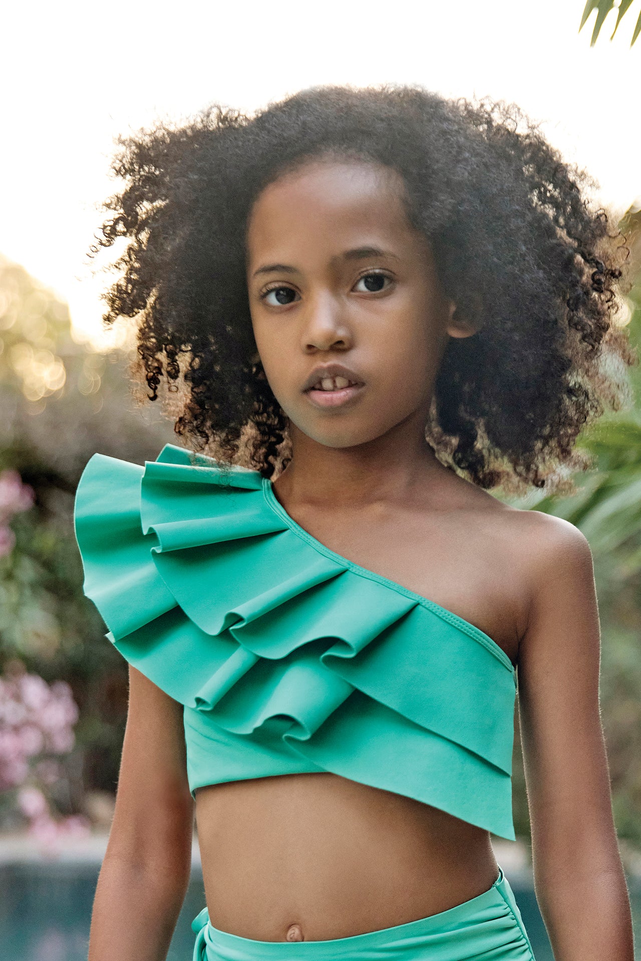 Maillot de bain 2 pièces Enfant Vert Pastel Orsay - Edition exclusive Tartine & Chocolat x MAIÔ Paris