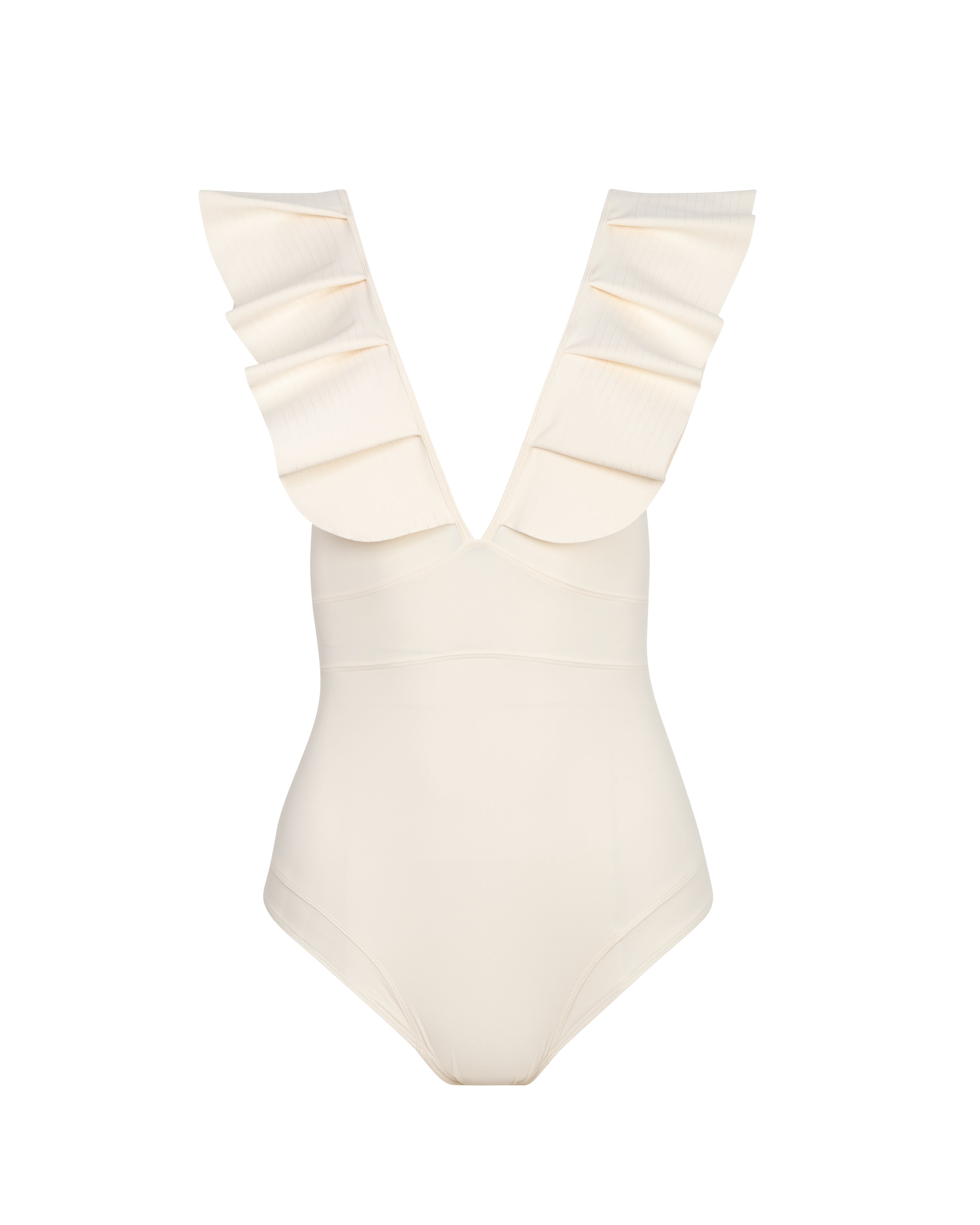 1-piece swimsuit Blanc Crème Isabela