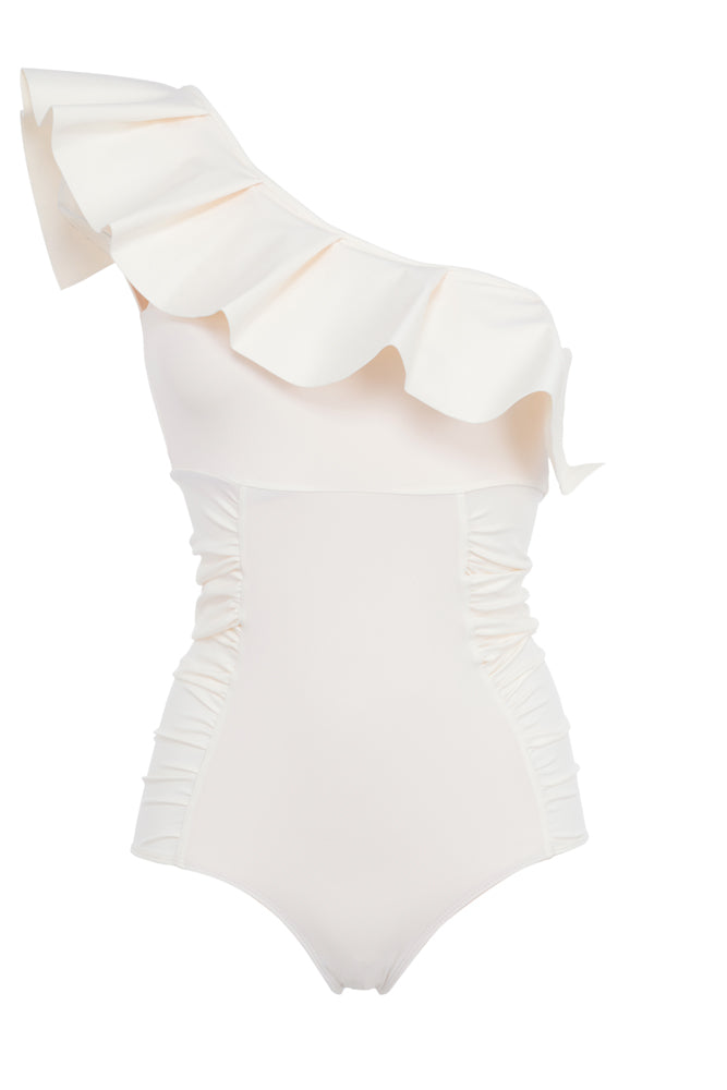 Maillot de Bain 1 pièce Crème ORSAY