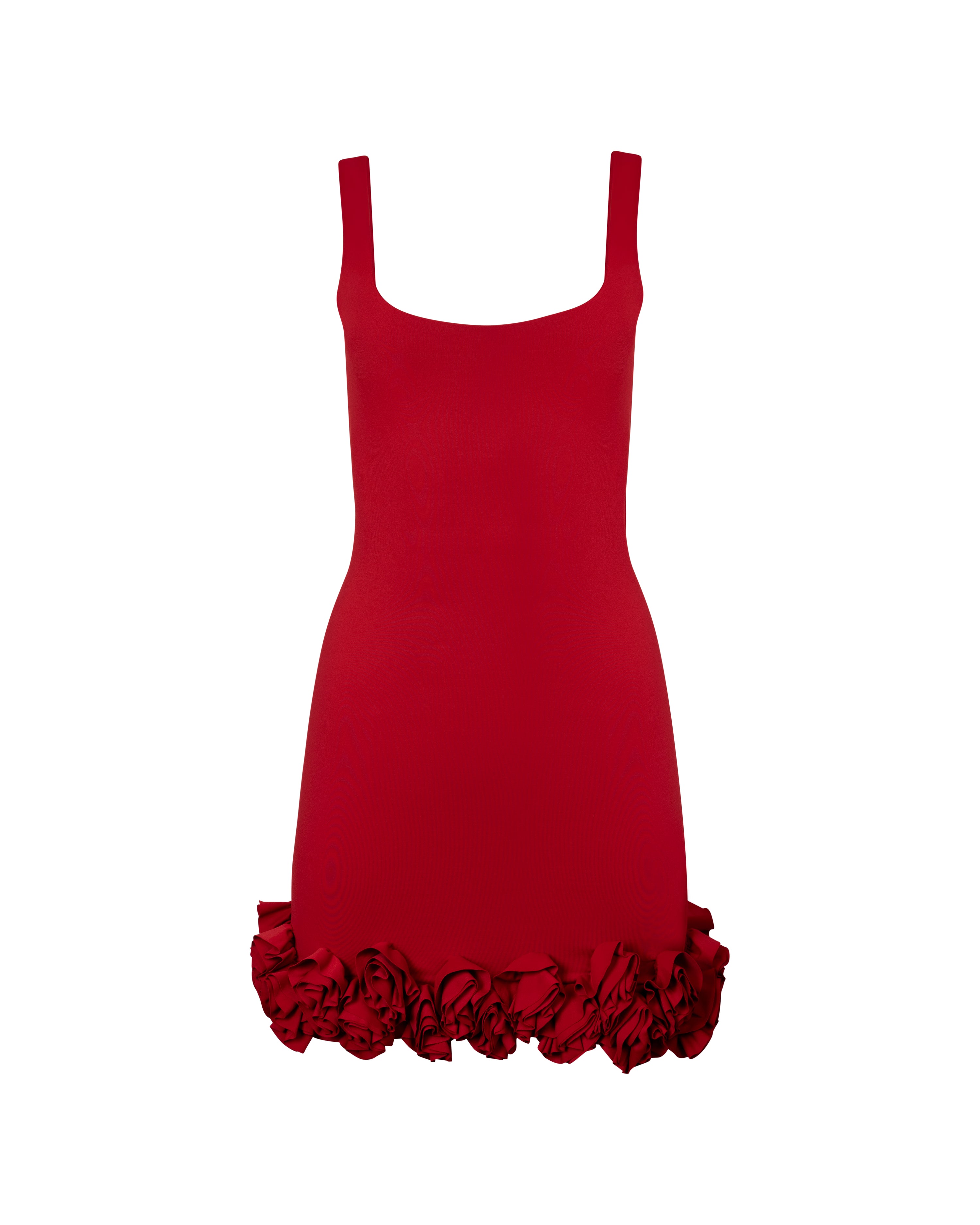 Robe Courte Rouge Begonia